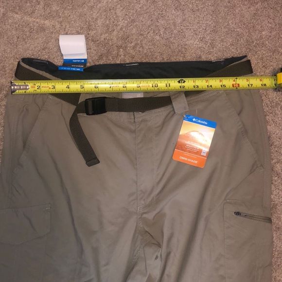 Columbia Sportswear NWT Silver Ridge Convertible Pant Tan Mens Sz 36 x 34 MP $60 - Picture 10 of 12